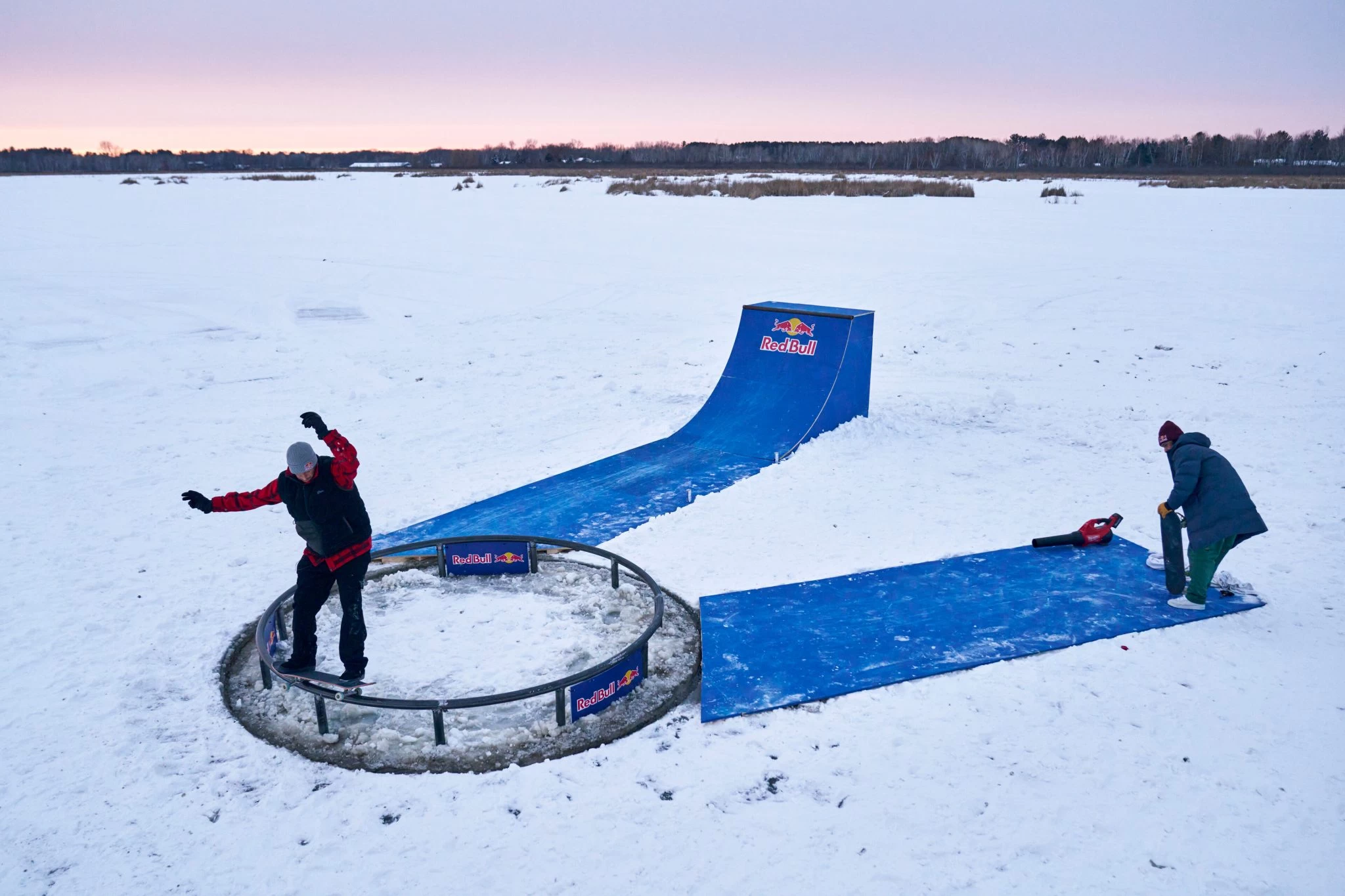 Rampe sur glace Rampe sur glace